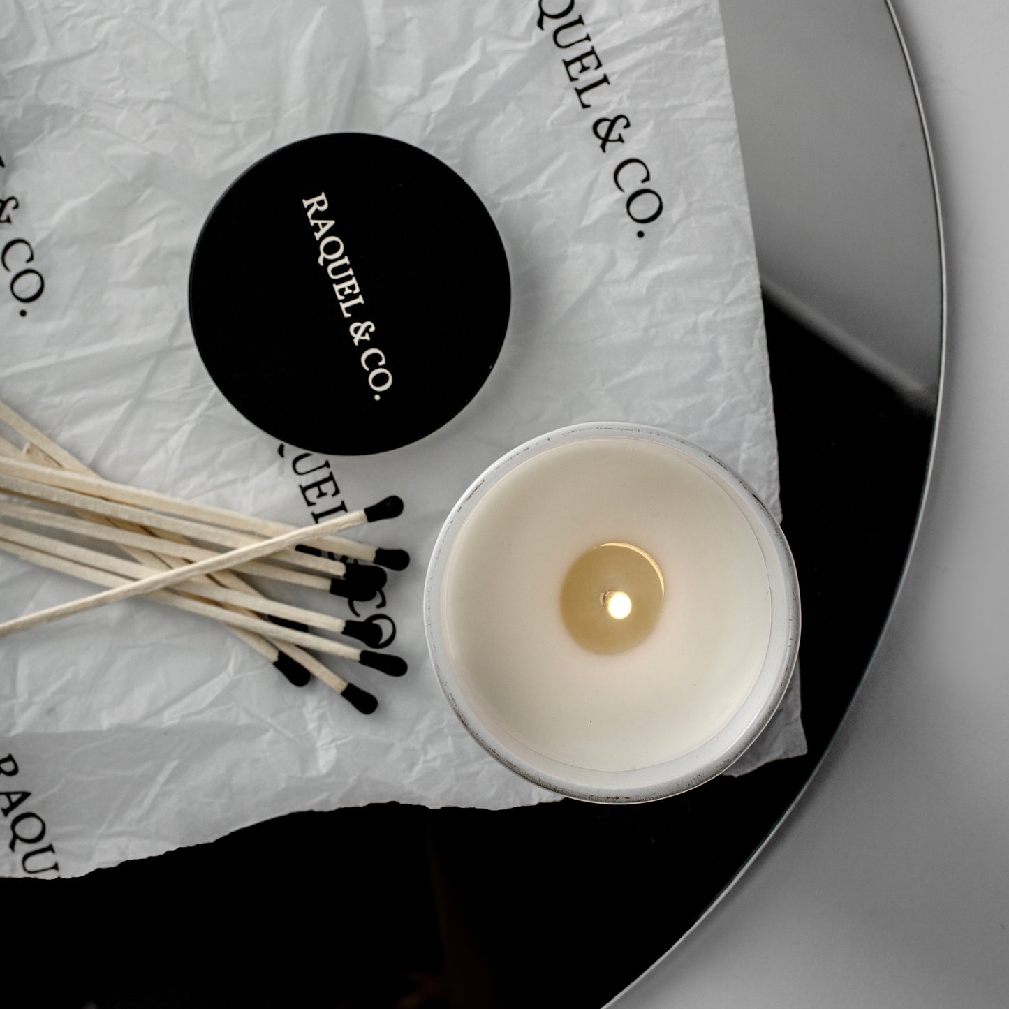 Scented Candle | Rose De Mai