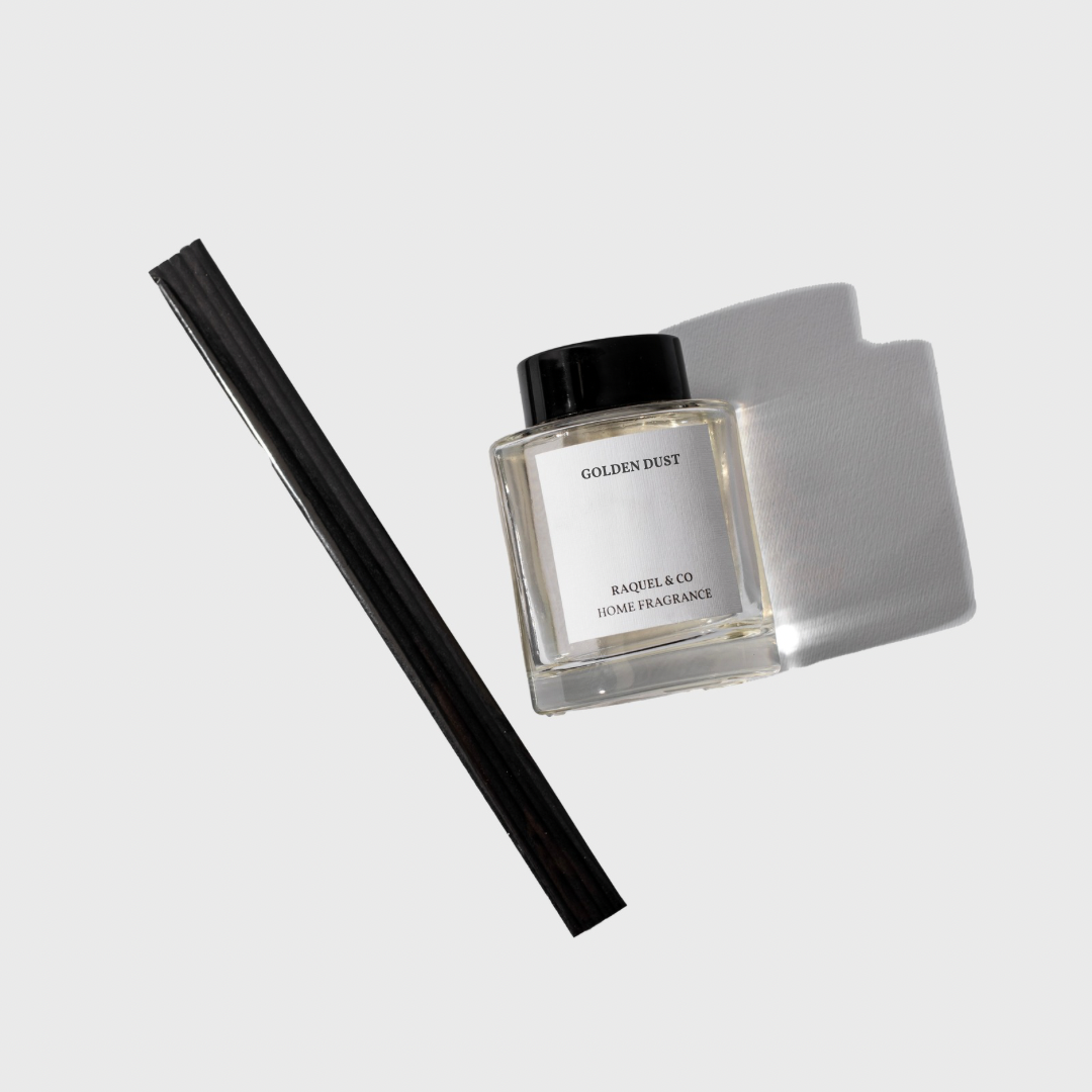 Dust Diffuser HOME FRAGRANCE DIFFUSER || GOLDEN DUST | 150ML – RAQUEL & CO.